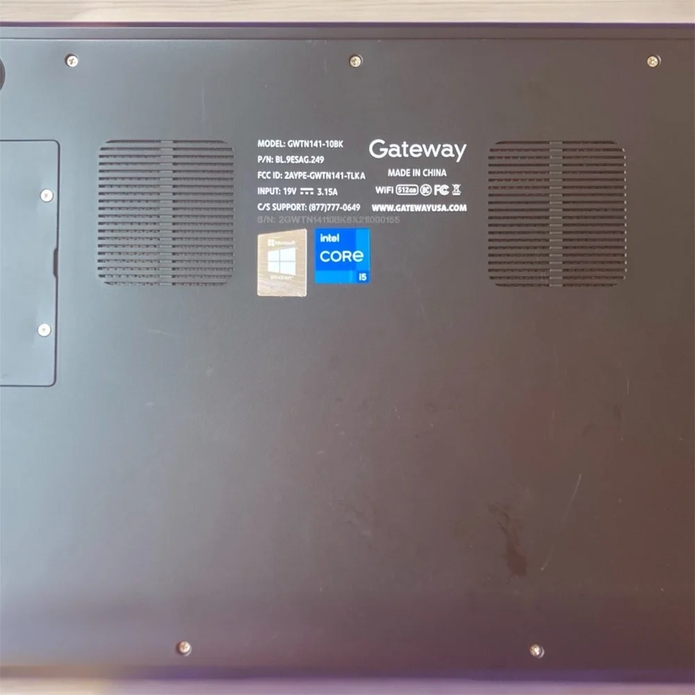 Gateway Laptop FHD 14.1 16 gb Ram 500gb Intel i5 Intel 11th Gen with Windows 11